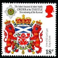 1987 Scottish Heraldry 18p