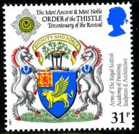 1987 Scottish Heraldry 31p