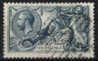 1918 10s Bradbury sg417 very fine used cat £175