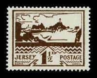 1943 SG5 1½d Brown
