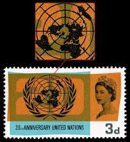 1965 United Nations Anniversary 3d - Lake In Russia (ACTUAL ITEM)