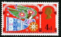 1969 4d Christmas with 3.5mm centre band