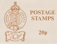 1977 20p Stamp Sachet Brown Cover
