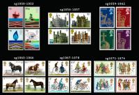 1978 Year of 6 Commemorative Stamp Sets