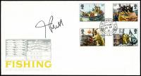1981 Fishing, John Prescott (Unaddressed & Autographed, Actual Item)