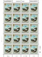 1986 10p Europa Environmental Protection Stamp Sheet