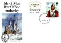 1986 Ameripex 86 Chicago Card