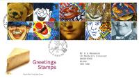 1991 Greetings Smiles (Addressed)