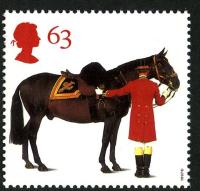 1997 Queen's Horses 63p