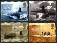 2001 Submarines Perf 15.5 x 15 Set (SG2202a-2205a)