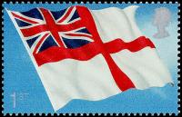 2001 White Ensign 1st Class, early print by Questa (SG2581)
