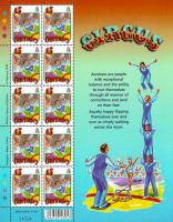 2002 45p Europa The Circus Stamp Sheet