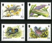 2004 Jersey Rare Fauna (2nd series), Endangered Species