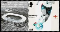 2006 England's Finest Hour Smilers Stamp with Label (Label may vary from shown)