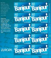 2008 40p Europa Stamp Sheet