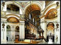 2008 St Paul's Cathedral Block of 4 (Not In SG Cat.)