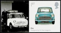 LS56 2009 British Designs Smilers Stamp with Label (Label may vary from shown)