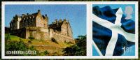 2009 Scotland Castle Smilers Stamp with Label (Label may vary from shown)