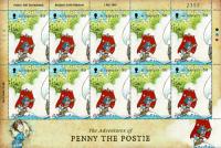 2010 50p Europa Children's Books Stamp Sheet