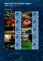 2012 Indonesia Expo Half Sheet with Labels (Half may vary from shown)