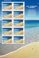 2012 International 20g Europa Visit Guernsey Stamp Sheet