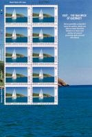 2012 UK Large Europa Visit Guernsey Stamp Sheet