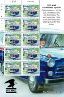 2013 International 40g Europa Post Office Vehicles Stamp Sheet