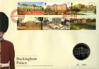 2014 Buckingham Palace coin cover with medallion