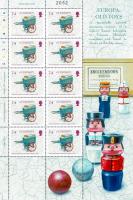 2015 74p Europa Old Toys Stamp Sheet