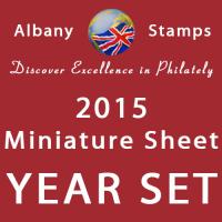 2015 Year Set of 8 Miniature Sheets