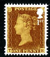 2016 1st Penny Red Gummed (SG3808)