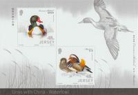 2016 Links with China Birds and Ducks MS