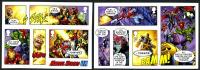 2019 Marvel Super Heroes 2nd Issue (Split Self-adhesive Sheet from DY29 Prestige Booklet SG4195-4199)