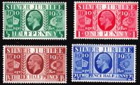 453-456 SG453-456 1935 Silver Jubilee - Unmounted Mint