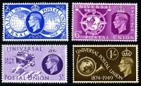 SG499-502 1949 Postal Union