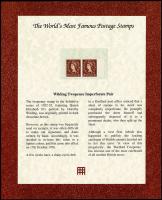 543b 2d Light Red-Brown - Imperf Pair (ACTUAL ITEM)