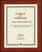 543b 2d Light Red-Brown - Imperf Pair (ACTUAL ITEM)