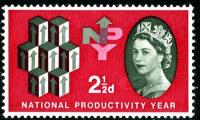 1962 Productivity 2½d phos