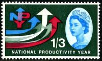 1962 Productivity 1s 3d phos