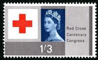 1963 Red Cross 1s 3d