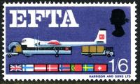 1967 E.F.T.A. 1s 6d