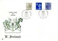Northern Ireland 1983 27th April 16p, 20½p,28p  Belfast CDS