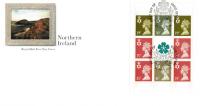 Northern Ireland 1994 26 July 19p, 25p, 30p, 41p Pane Belfast CDS Royal Mail Cover