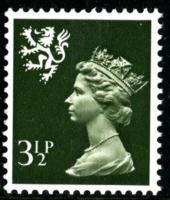 SG S18 3½p centre band