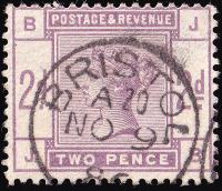 SG189 2d Lilac - Fine Used (Cat. £45) - (Spec: K19) (Scott: 100)