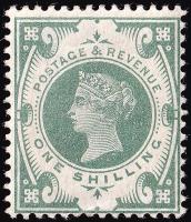 SG211 1/- Dull Green - Unmounted Mint (Cat. £375) - (Spec: K40) (Scott: 122)