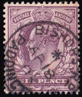 SG246 6d Slate-Purple - Fine Used (Cat. £10) - (Spec: M31, ii)