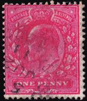 SG275 1d Aniline Pink - Fine Used (Cat. £250) - (Spec: M6, viii)