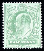 SG279 ½d Dull Green