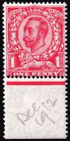 SG349 1d Bright Scarlet - Unmounted Mint (Cat. £25) - (Spec: N13, ii)